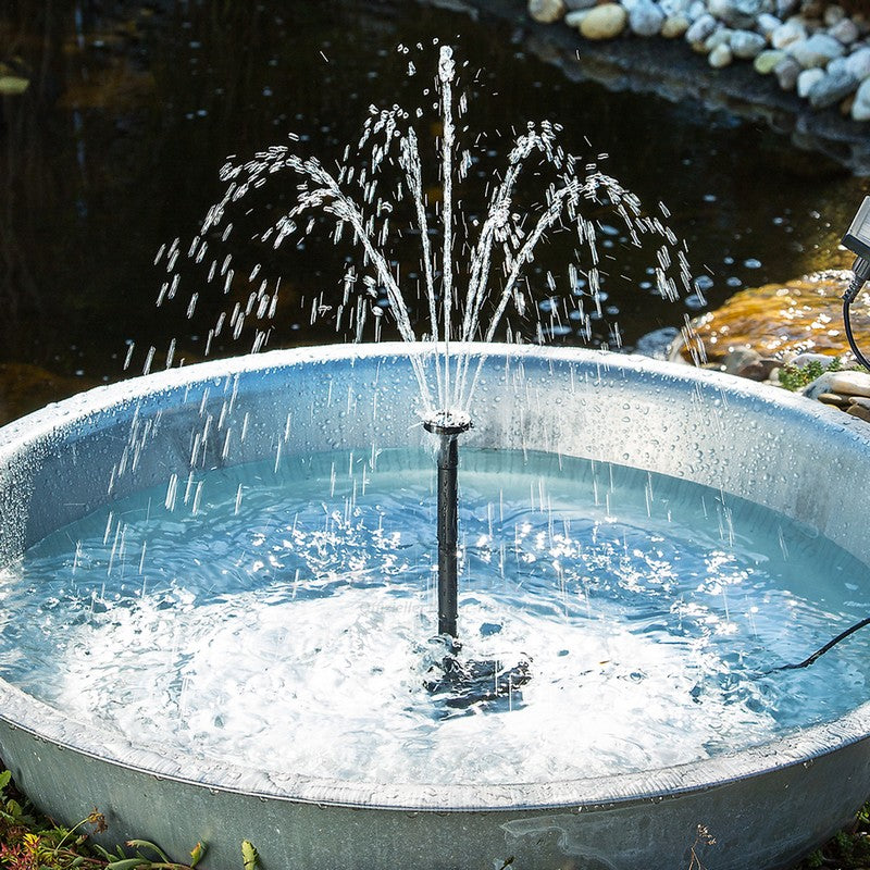 Fontaine Solaire Extérieur Flottante